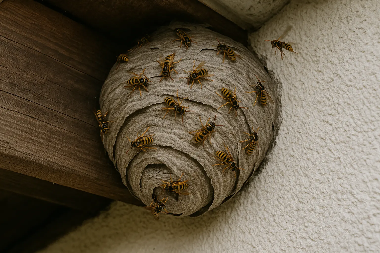 Nid de guêpes