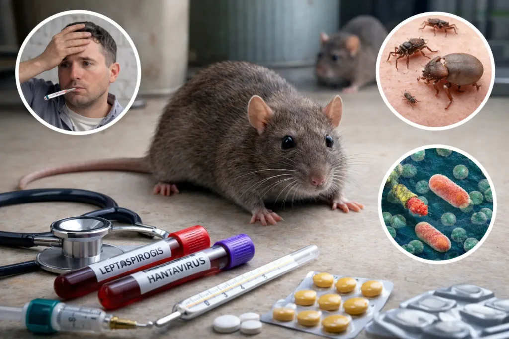 Quelles maladies les rats transmettent-ils ?